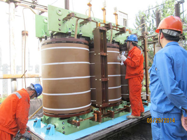 SFZ9-40000/110变压器更换线圈 内蒙古电力集团有限公司呼和浩******电局